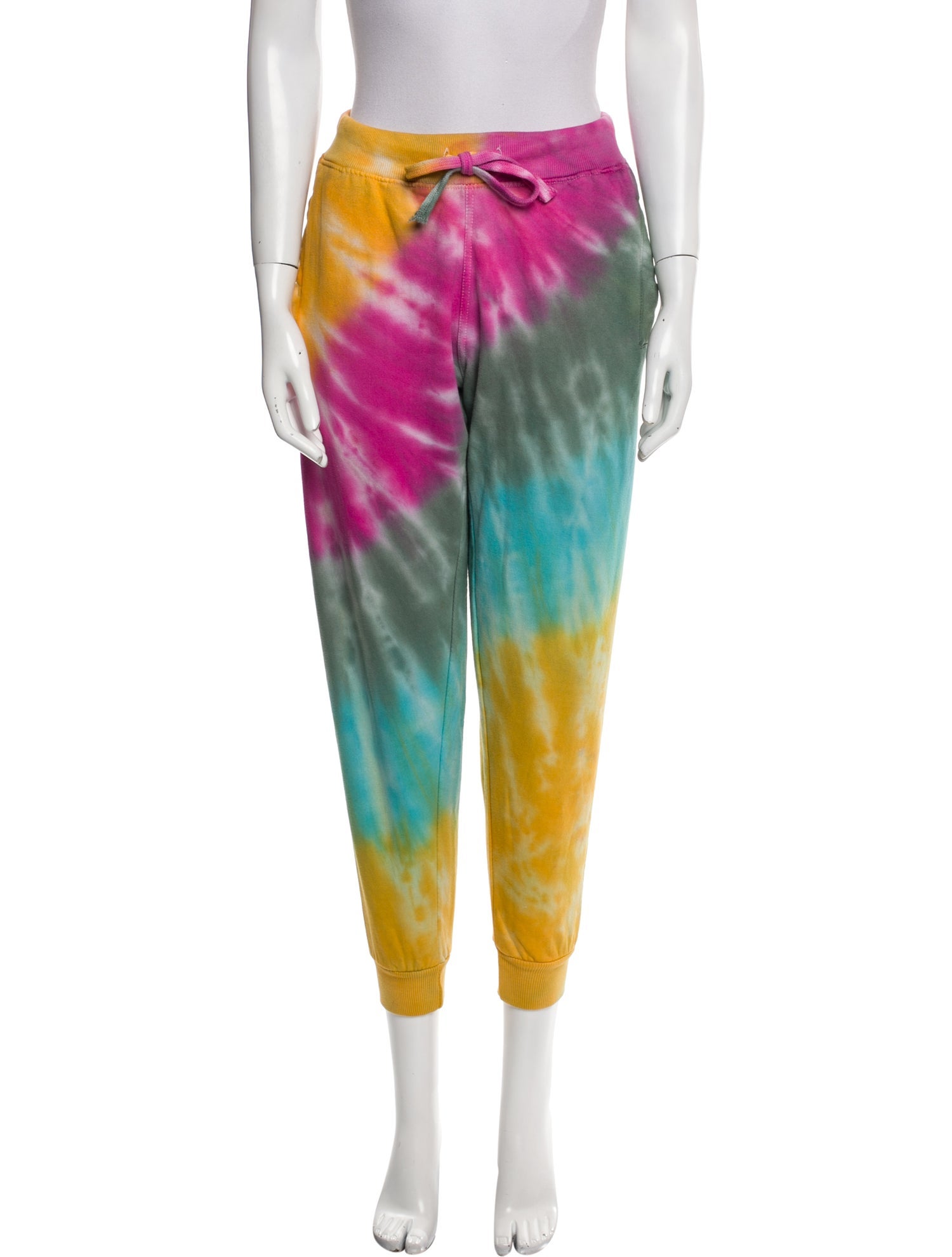 La Detresse Tie-Dye Print Sweatpants