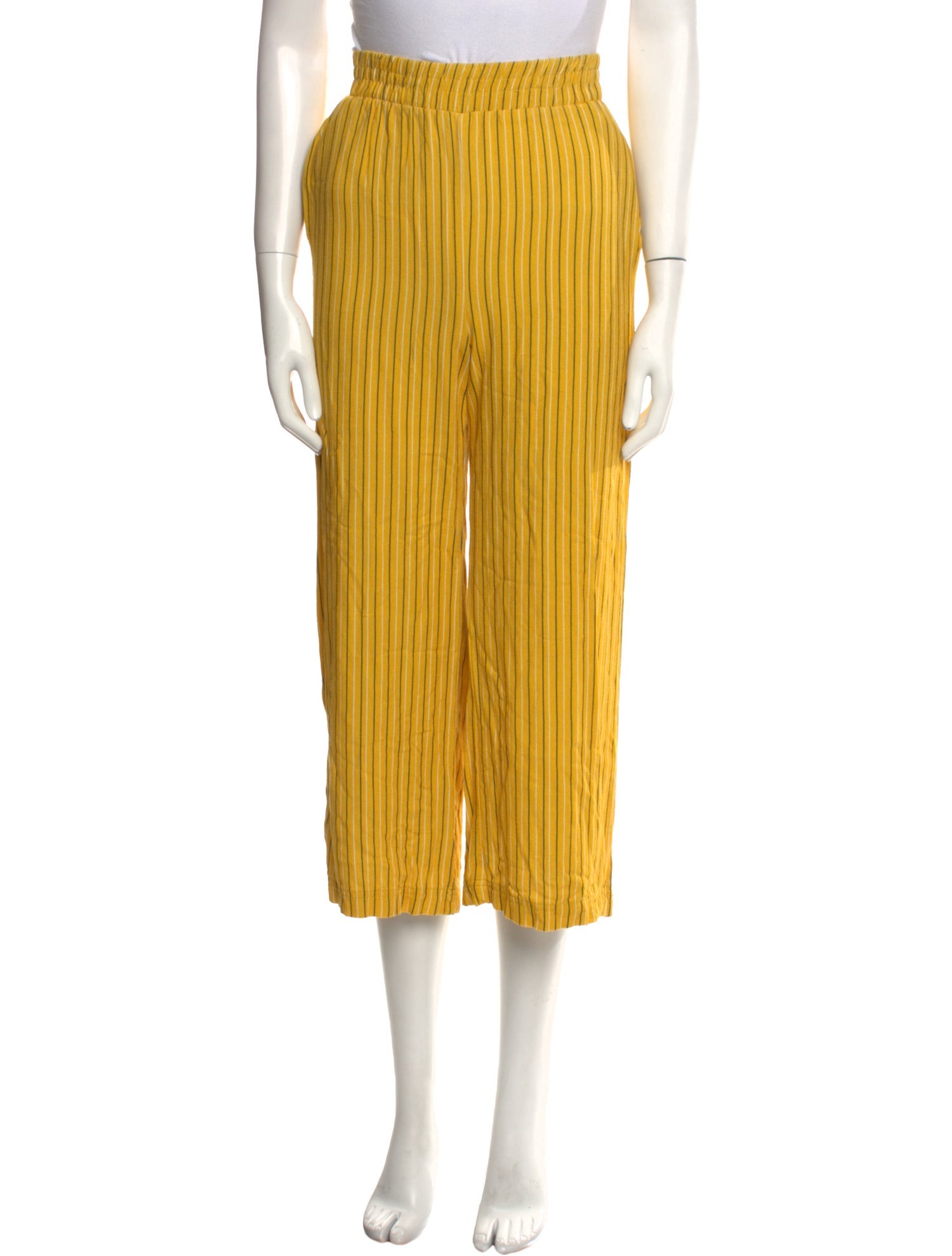 La Detresse Striped Wide Leg Pants