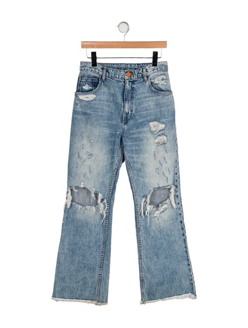La Detresse High-Rise Wide Leg Jeans