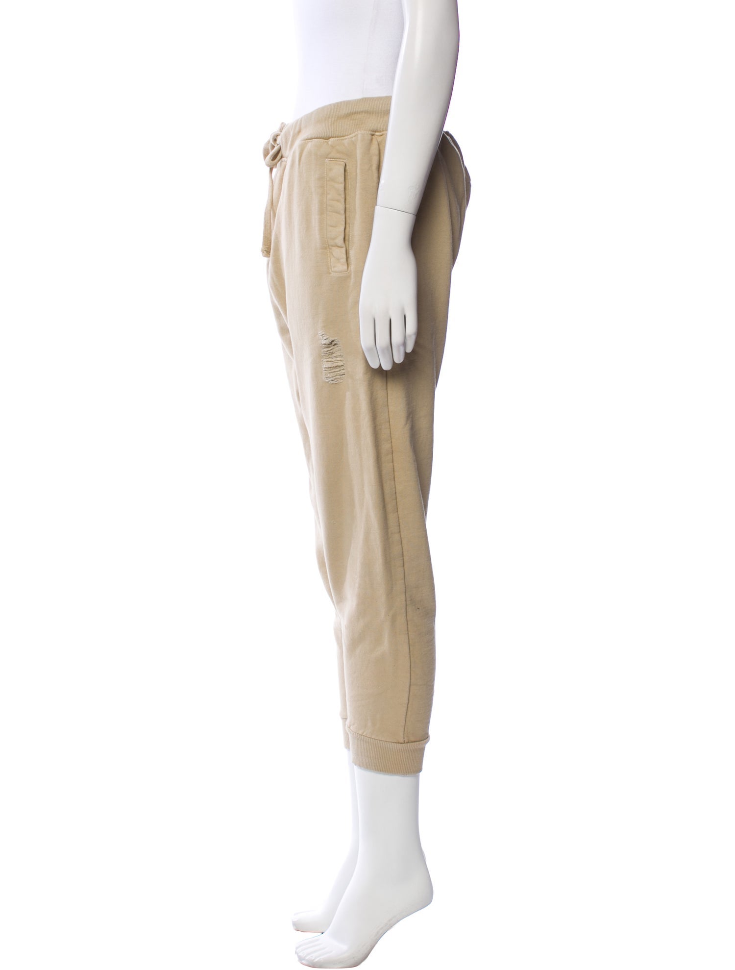 La Detresse Distressed Accents Sweatpants