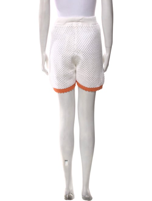 La Detresse Striped Mini Shorts