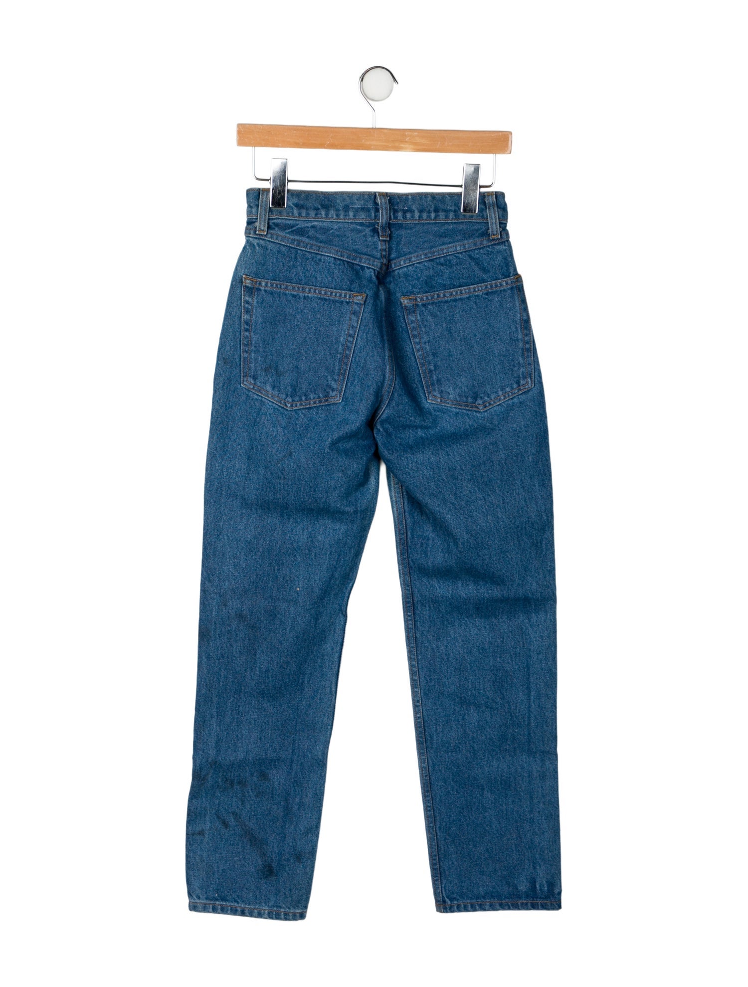 La Detresse High-Rise Straight Leg Jeans