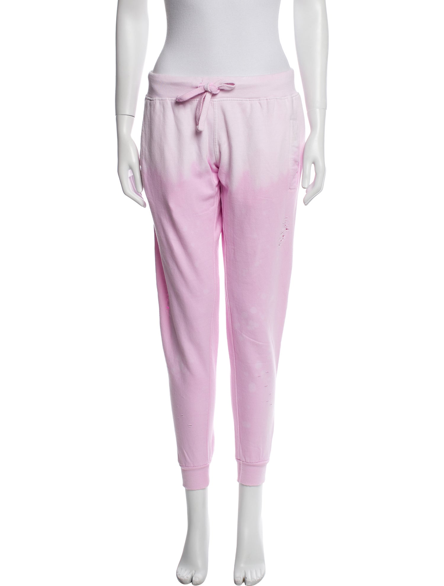 La Detresse Distressed Accents Sweatpants