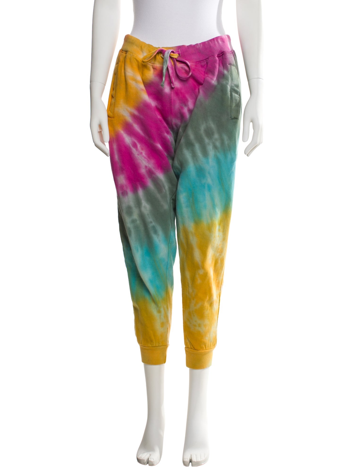 La Detresse Tie-Dye Print Sweatpants