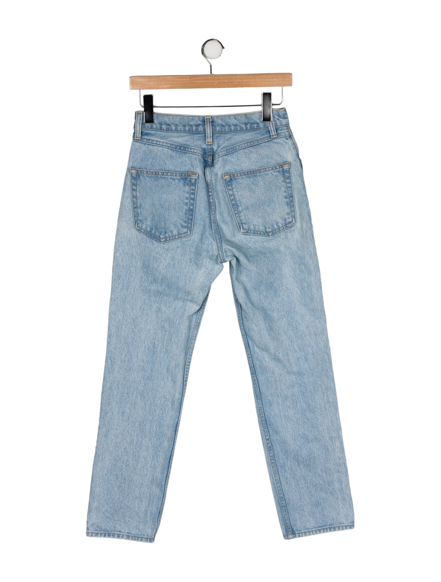 La Detresse High-Rise Straight Leg Jeans