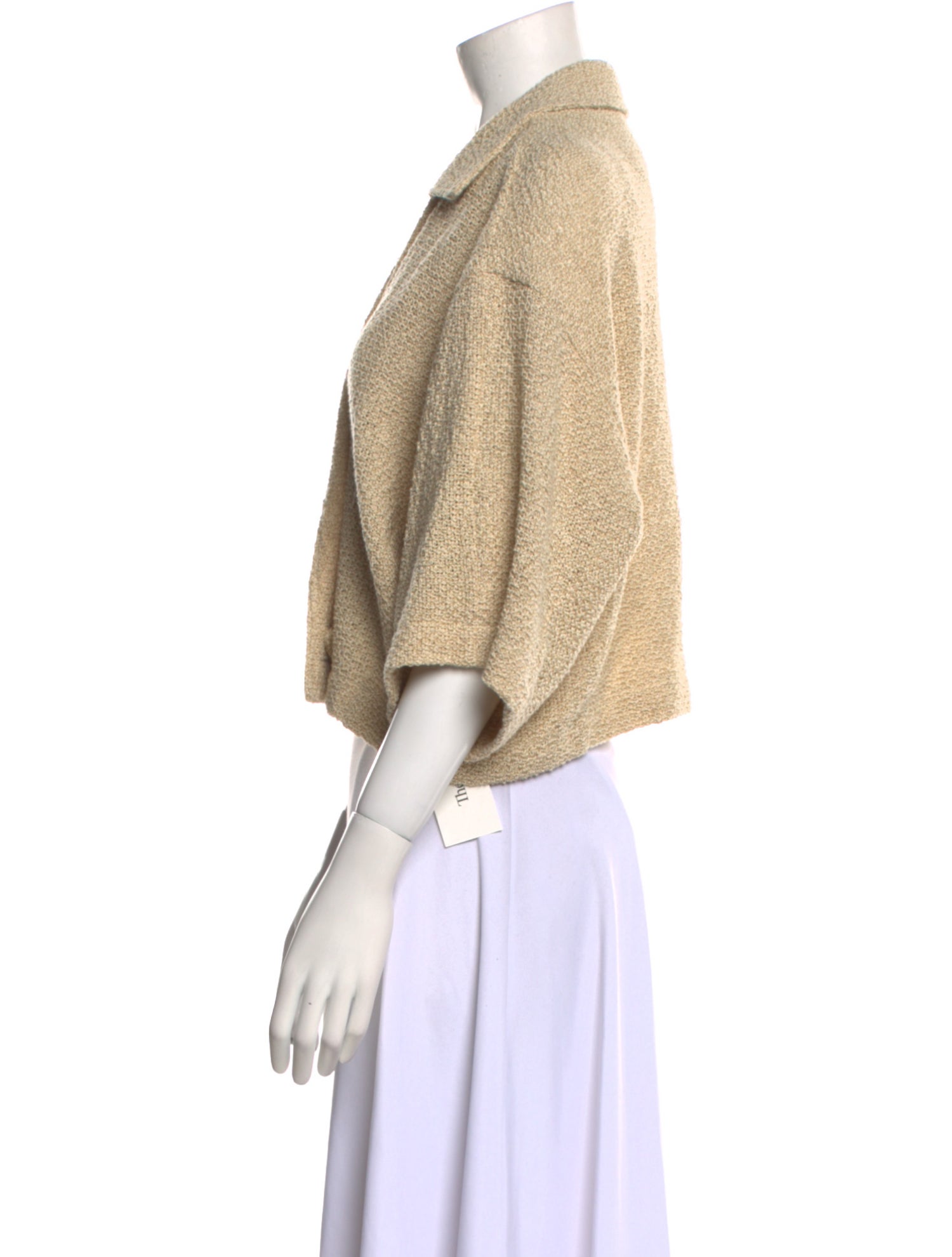 Le 17 Septembre V-Neck Short Sleeve Crop Top