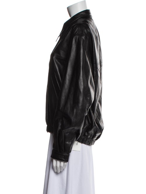 Le 17 Septembre Lambskin Bomber Jacket