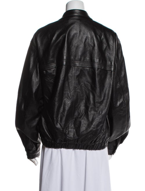 Le 17 Septembre Lambskin Bomber Jacket