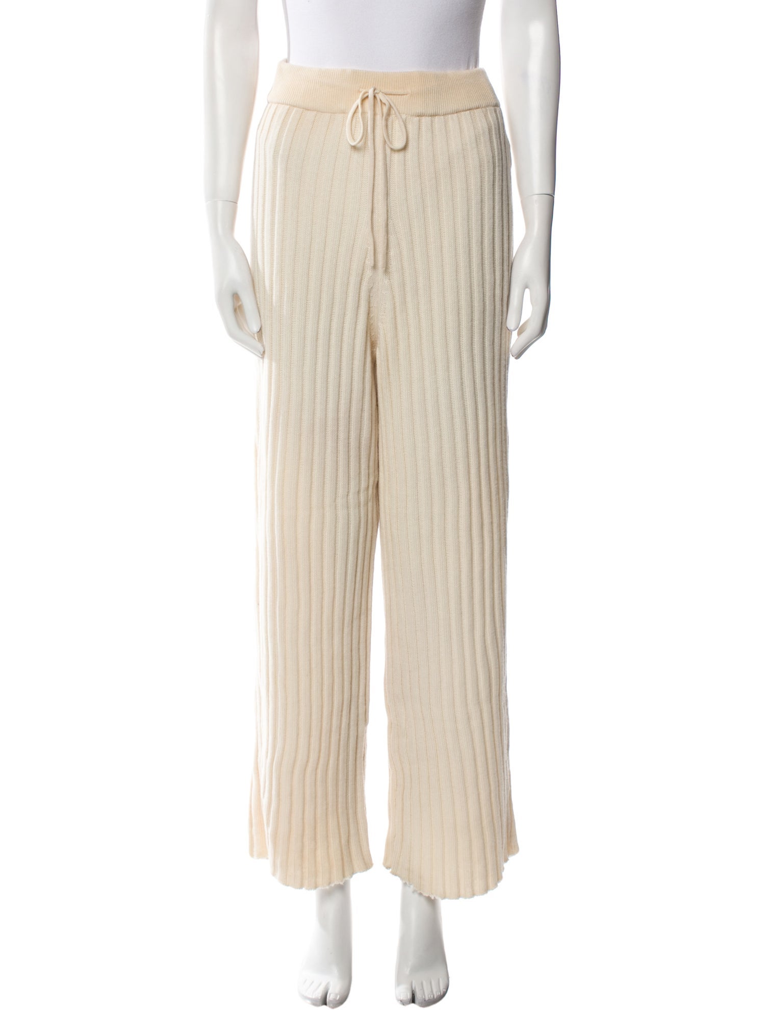 Le 17 Septembre Wool Straight Leg Pants