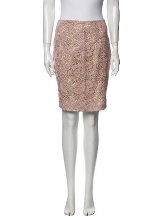 Lover Floral Print Knee-Length Skirt