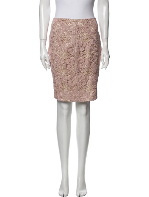 Lover Floral Print Knee-Length Skirt