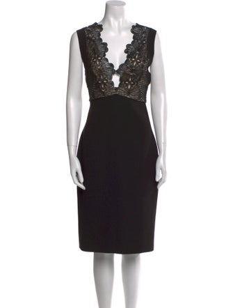 Lover V-Neck Knee-Length Dress