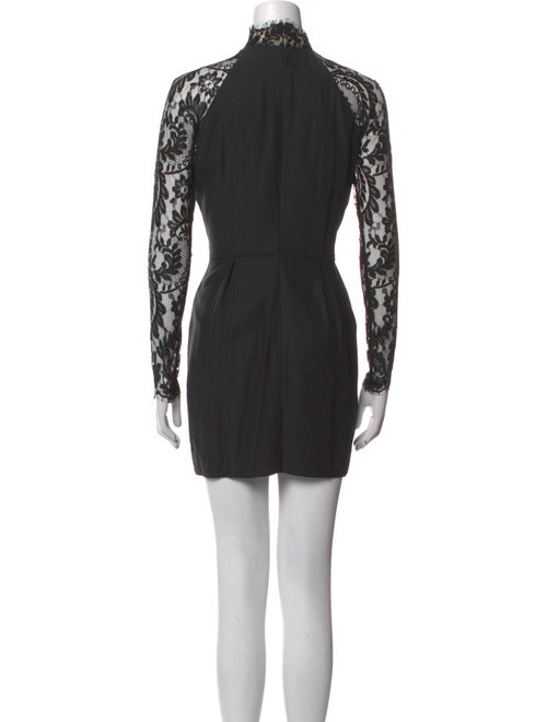 Lover Lace Pattern Mini Dress