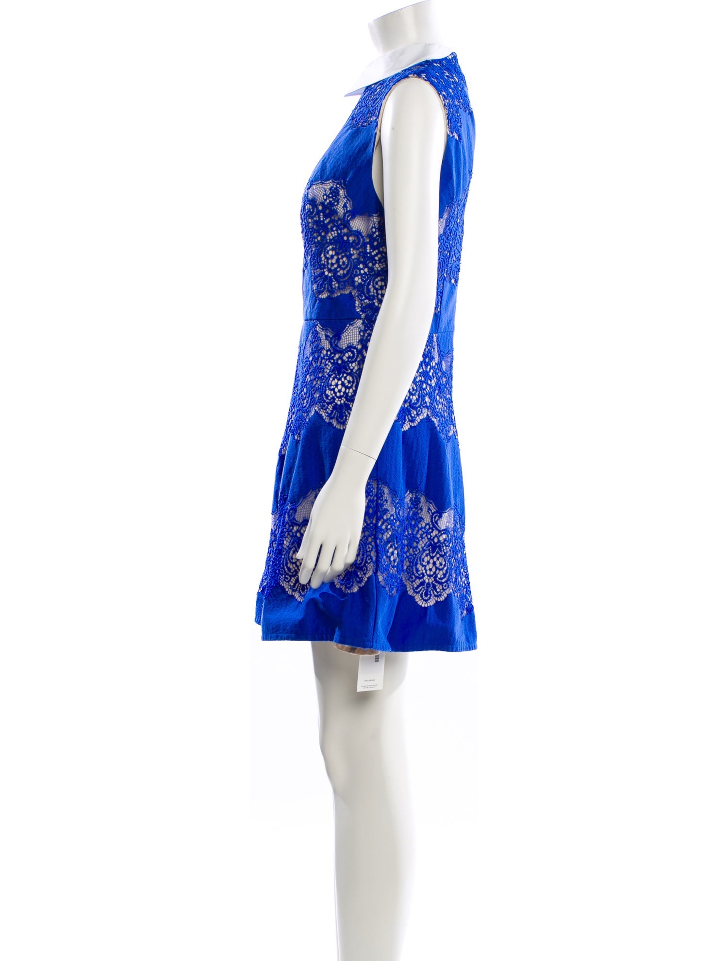 Lover Lace Pattern Mini Dress