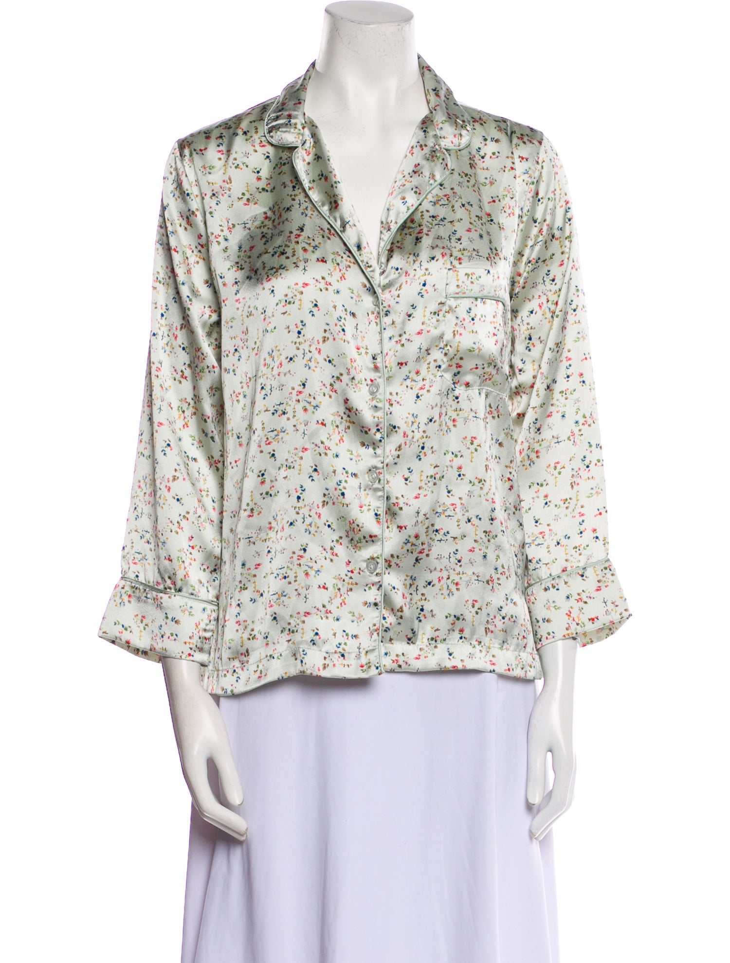 Lenora Floral Print Pajamas