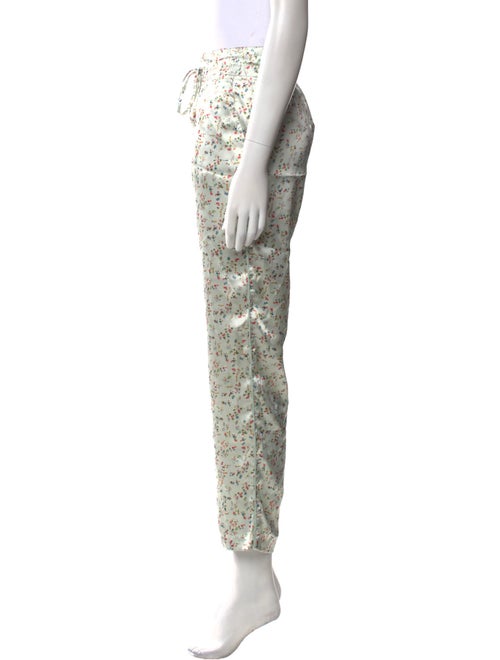 Lenora Floral Print Straight Leg Pants