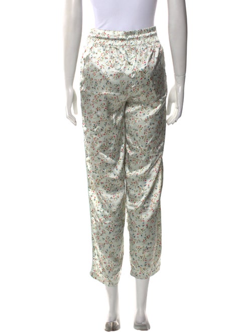 Lenora Floral Print Straight Leg Pants