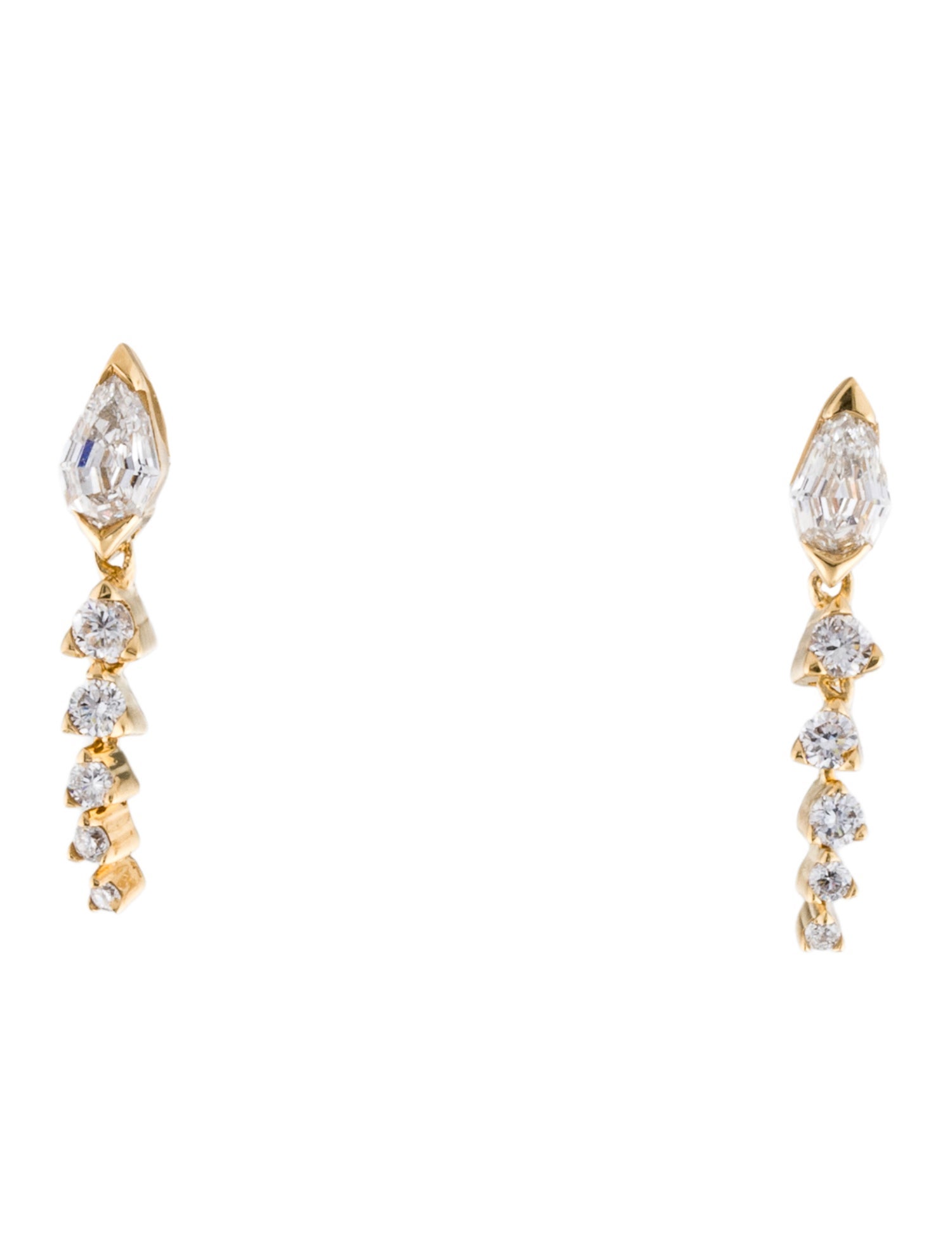 LEYA Lab-Grown Diamond Drop Earrings