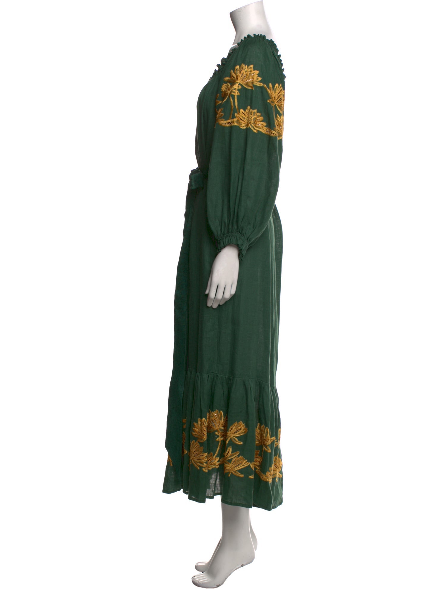 Lee Pfayfer Linen Long Dress
