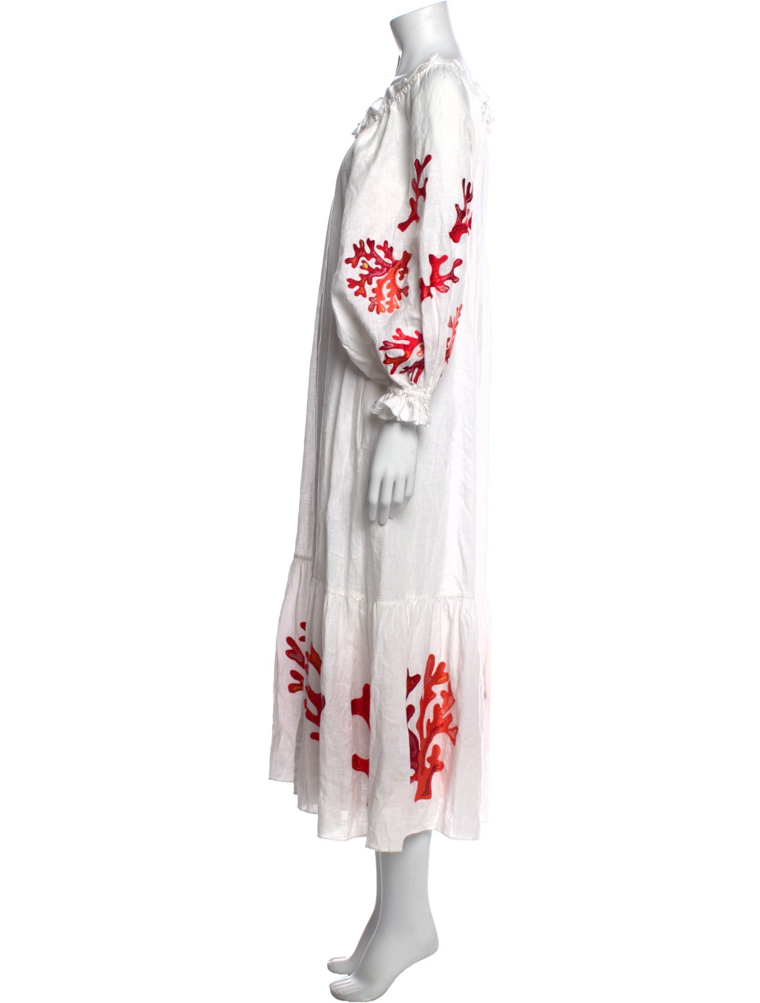 Lee Pfayfer Linen Long Dress