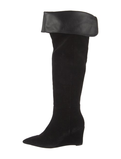 Larroude Suede Boots