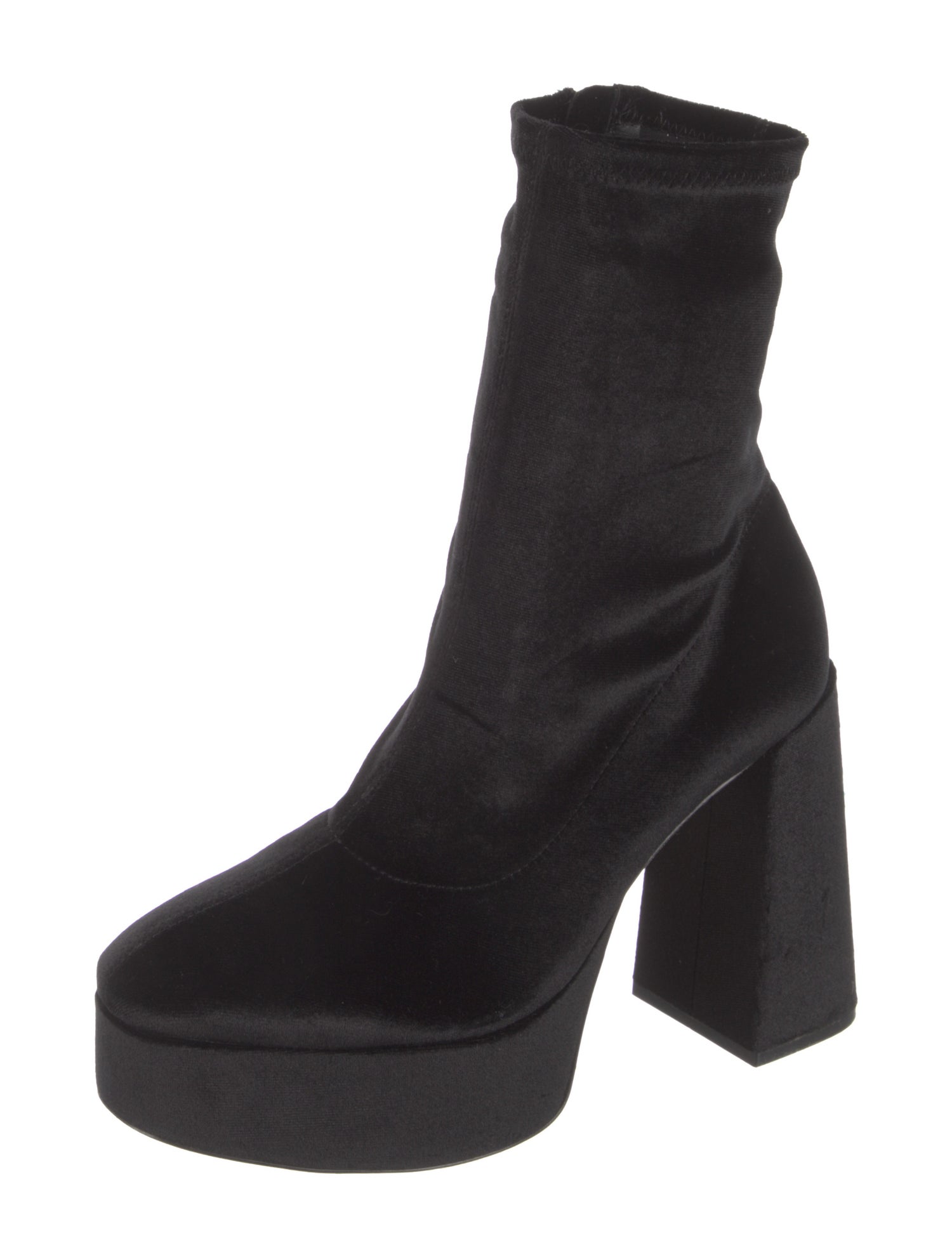 Larroude Leather Sock Boots