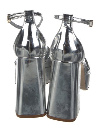 Larroude Patent Leather D'Orsay Pumps