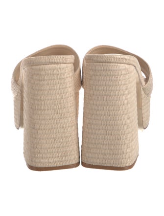 Larroude Straw Slides