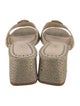 Larroude Canvas Slides