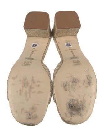 Larroude Canvas Slides