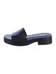 Larroude Leather Slides