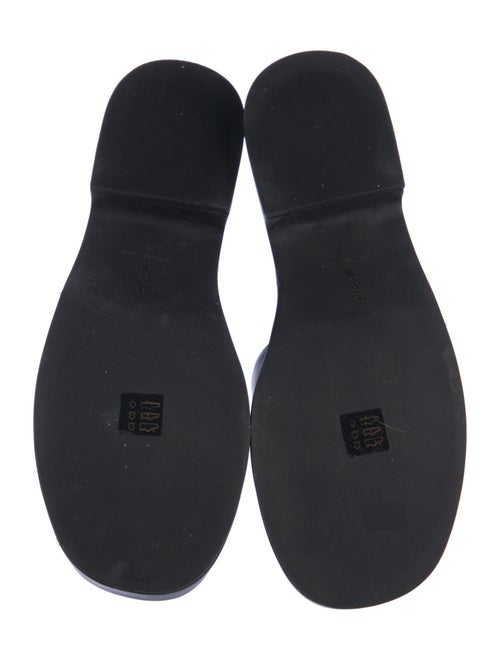 Larroude Leather Slides