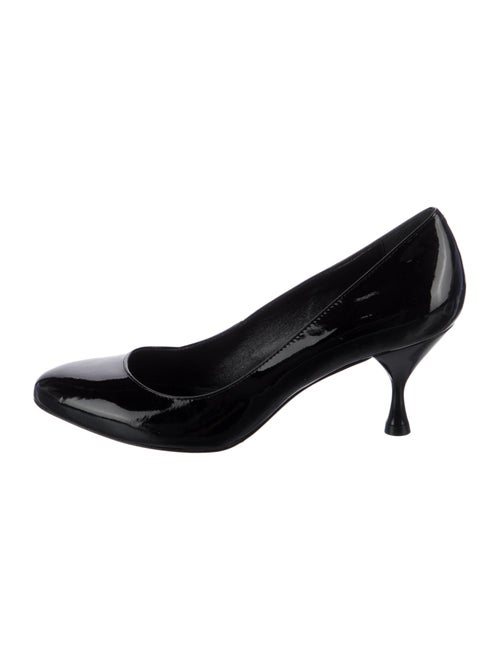 Larroude Patent Leather Pumps