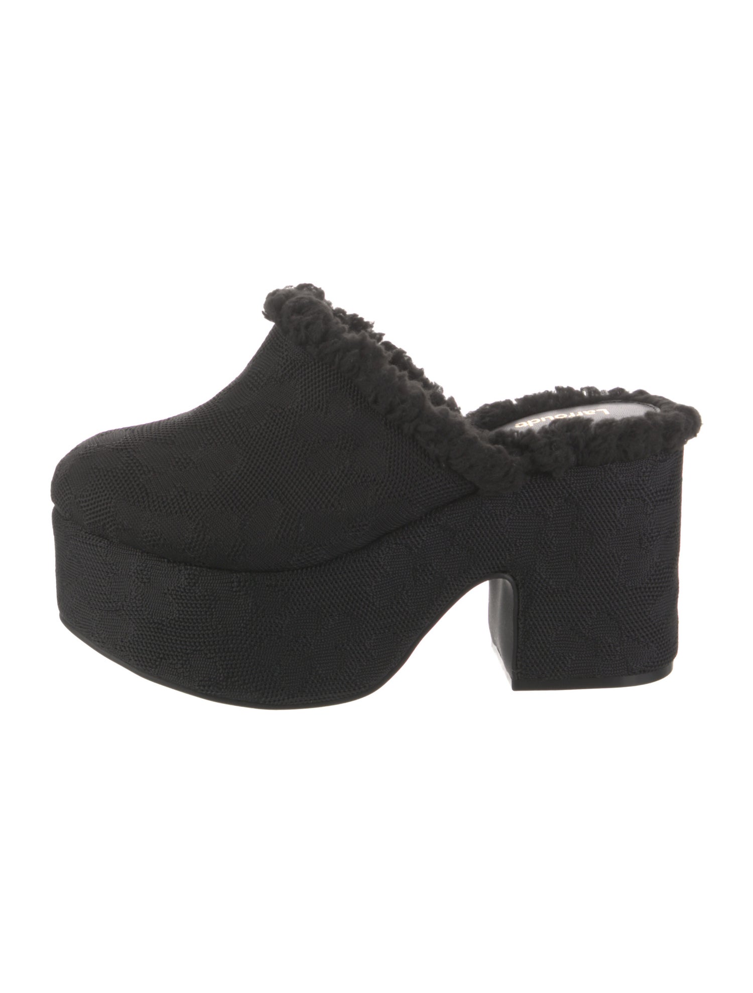 Larroude Leather Mules