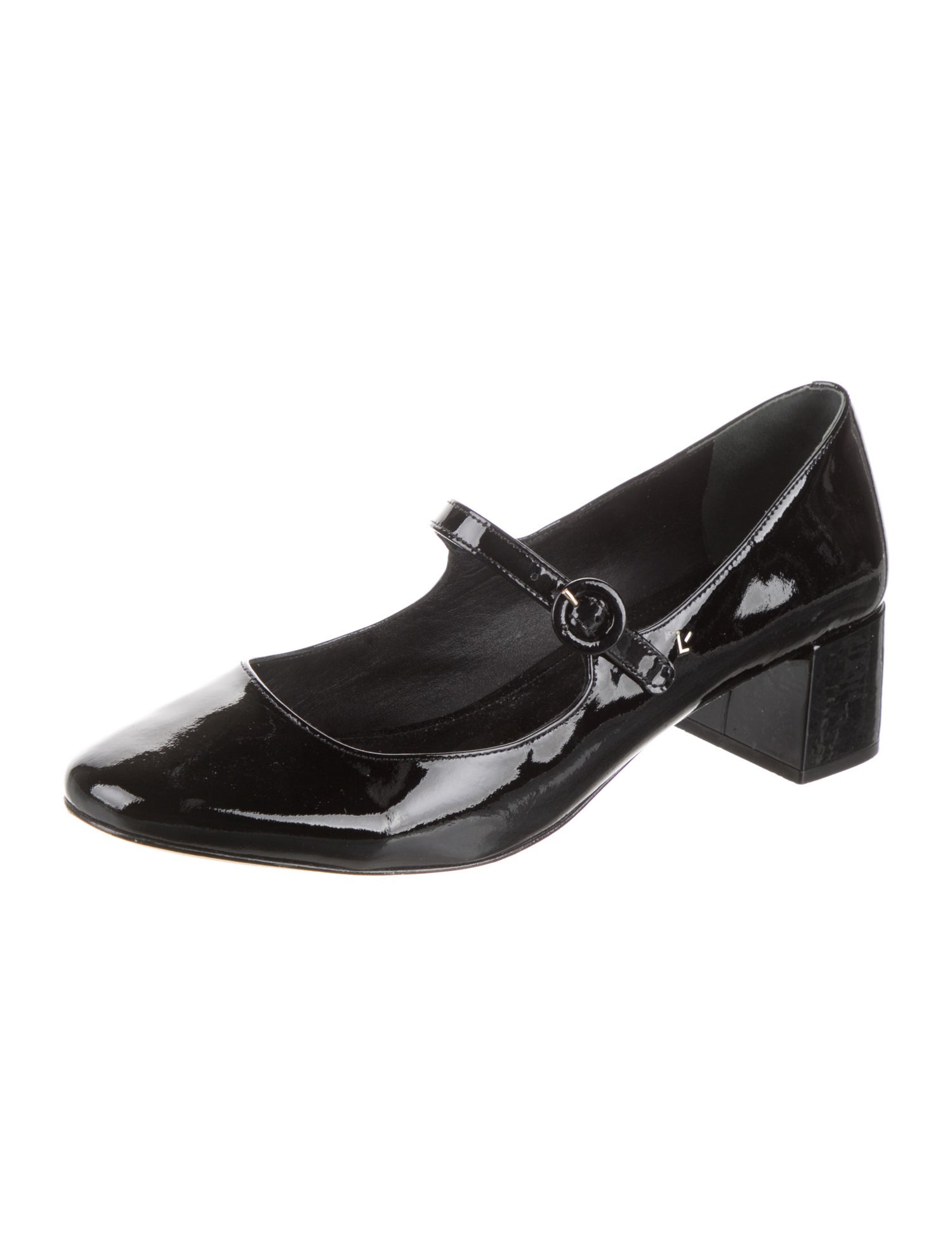 Larroude Patent Leather Pumps