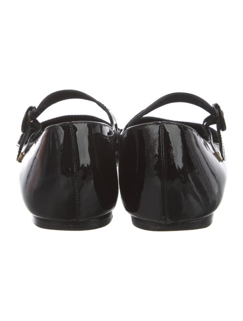 Larroude Patent Leather Mary Jane Flats
