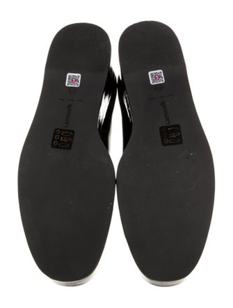 Larroude Patent Leather Mary Jane Flats