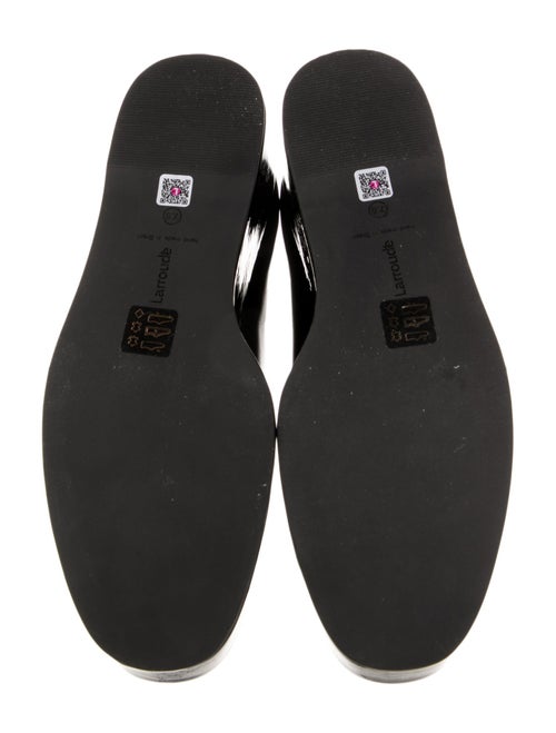 Larroude Patent Leather Mary Jane Flats