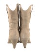 Larroude Suede Western Boots