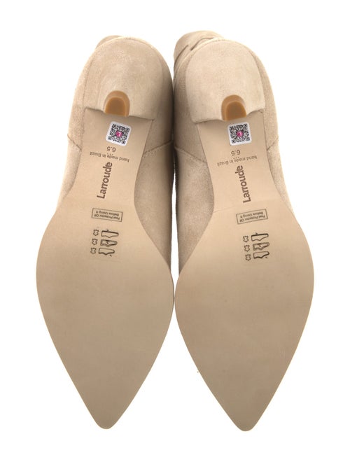 Larroude Suede Western Boots