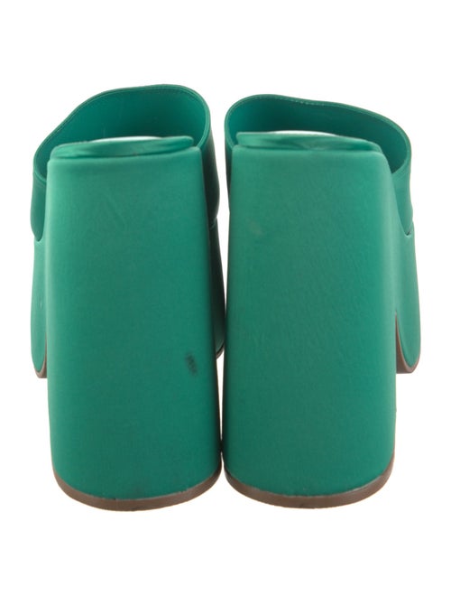 Larroude Satin Slides