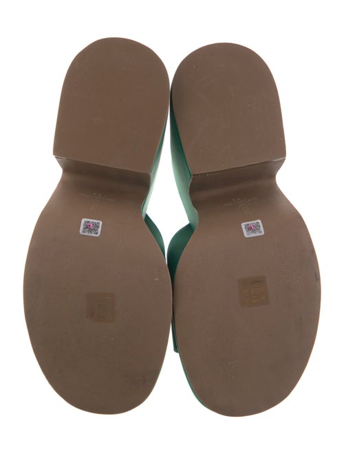 Larroude Satin Slides