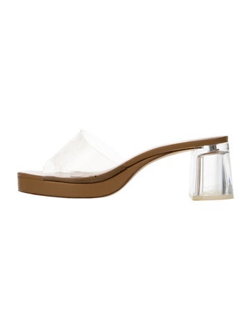 Larroude Sandals PVC Slides 8