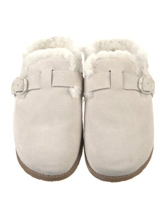 Larroude Suede Mules