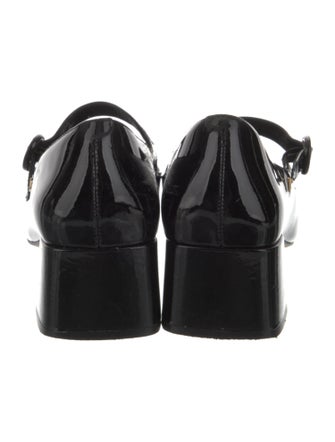 Larroude Patent Leather Mary Jane Flats