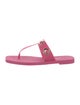 Larroude Rubber Flip Flops