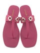 Larroude Rubber Flip Flops