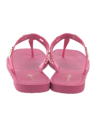 Larroude Rubber Flip Flops