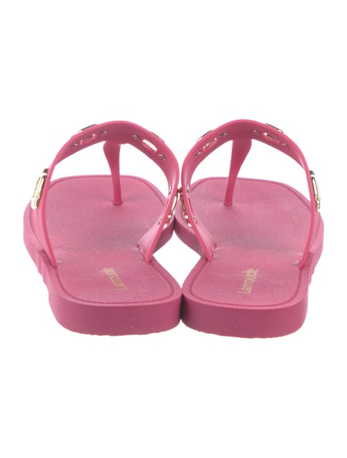 Larroude Rubber Flip Flops