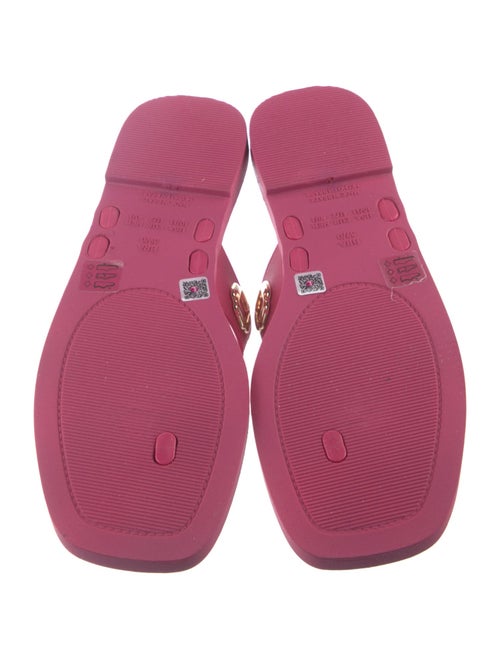 Larroude Rubber Flip Flops